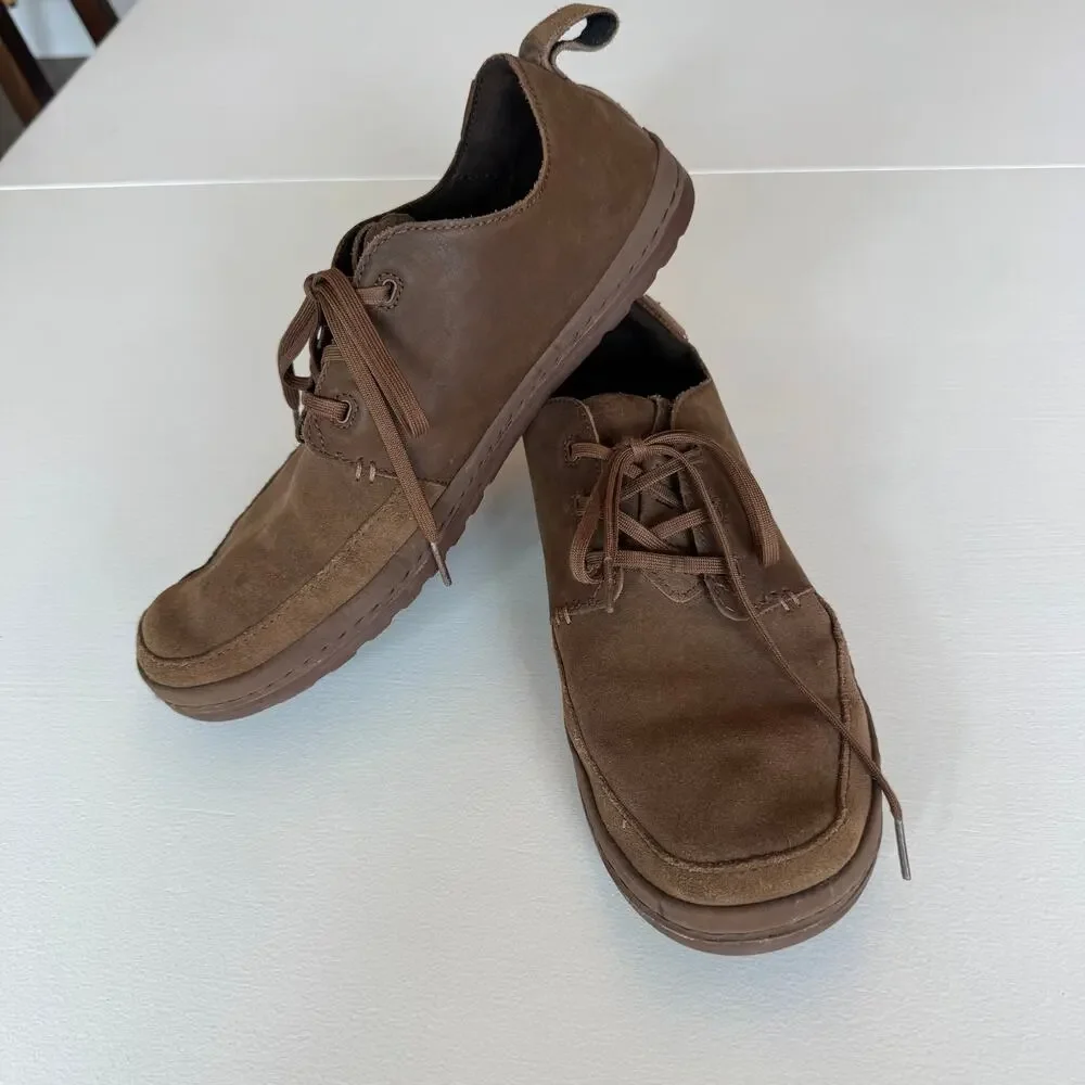 Teva Men's Canyon Life Leather Shoes Bison Brown Suede Size 11 Rugged Outdoor